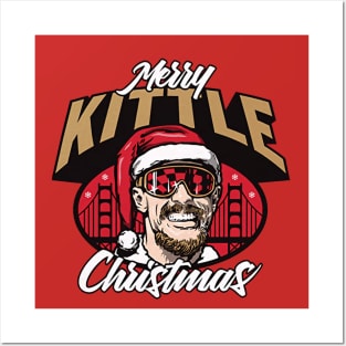 George Kittle Merry Christmas Posters and Art